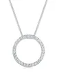 Elli Collierkettchen Kreis 925 Silber^, mit Kristallen von Swarovski®