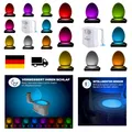 WC Licht mit Bewegungssensor LED 5 Farbmodi