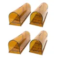 4er Set Lebend Mausefalle Maus Köderfalle Extra Groß Garten Haus Nager Mäuse Falle Lebendfalle