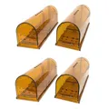 4x Lebend Mausefalle Maus Köderfalle Extra Groß Nager Mäuse Falle Lebendfalle