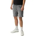 Jack & Jones Jeansshorts JACK & JONES JEANS SHORTS JJIRICK JJICON SHORTS Stretch Denim grau XL