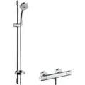 hansgrohe Croma 100 Multi Brausenkombi 90 cm 27085000, Badarmaturen, chrom