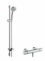 hansgrohe Brause-Duschset Ecostat Croma 100 m. Thermostat 90 cm  27085000
