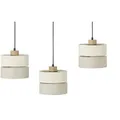 Pendelleuchte   ¦ creme ¦ Maße (cm): B: 77 H: 80 T: 20.0
