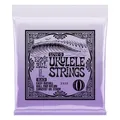 Ernie Ball Concert/Tenor Schwarze Ukulele-Nylonsaiten und gewickelte G-Saite mit Kugelenden