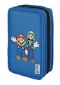 Scooli - Tripledecker Super Mario - Gefülltes Schüleretui mit hochwertigen Stiften & Zubehör - Ideal für Schule, Freizeit und unterwegs - ab 6 Jahren