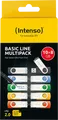 INTENSO 3503561 - USB-Stick, USB 2.0, 8 GB, Basic Line 10er Pack