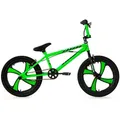 Atrigo BMX Freestyle 522B, Grün, Schwarz, Metall, Freizeit, Sport & Fitness, Fahrräder, BMX Rad
