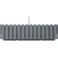 nabbi Selbstbewässernder Balkonkasten aus Kunststoff DDEF600W 58 cm - grauer Stein - Grau