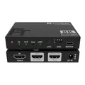 FeinTech AX211 HDMI 2.1 Audio Extractor (HDMI-Audio Output) Splitter 1 in 2 out 8K 4K 120Hz eARC