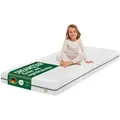 Kindermatratze Babymatratze, Jugendmatratze, atmungsaktiv & waschbarer Bezug, Dreamstar, 13 cm hoch, ohne Spannbettlaken (60x120, 70x140, 80x160, 90x200, 120x200, 140x200) weiß 90 cm x 200 cm x 13 cm