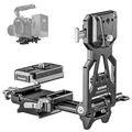NEEWER Faltbare V Mount Battery Plate Akkuplatte mit Schnellwechsel Kamera Basisplatte vom Typ Arca DSLR Kamera Video Rig, kompatibel mit SmallRig V Mount Battery Cage DJI RS4 RS3 Gimbal, PS015 PRO