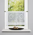 HOME WOHNIDEEN Fensterbild ANNABELL, 2er Set, Sttickerei,Tunneldurchzug,45x30 cm