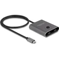Delock USB 10 Gbps USB Type-C Switch 2 auf 1 bidirektional 8K (USB-C, 2 Ports) (11500)
