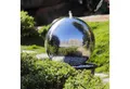 Köhko Gartenbrunnen Kugelbrunnen (25 - 100 cm) aus Edelstahl mit LED-Beleuchtung