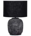 House Doctor Tahi Tischleuchte Tischlampe E27 Schwarz Ø46x65 cm Neu