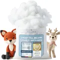 Feluna Füllwatte für Kissen; Flauschiges Polyester Füllmaterial Stopfmaterial; Kissenfüllung Stofftier- & Bastelwatte; Öko-Tex Zertifiziert (0,25 Kg.)