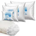 Füllwatte für Kissen Flauschiges Polyester Füllmaterial Stopfmaterial Kissenf...