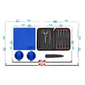 OWC - Service-Wartungskit für Apple iMac (2007-2020), 14-teiliges Werkzeugset plus Klebeband-Sets für 27-Zoll- und 21,5-Zoll-iMacs zum ordnungsgemäßen Wiederverschließen des Displays