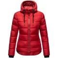 NAVAHOO Damen Steppjacke Warm gesteppte Winterjacke mit Kapuze Renesmee