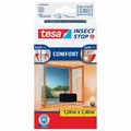 tesa 559-182100 Insect Stop COMFORT Fliegengitter für bodentiefe Fenster, 1,2 x