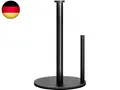 Schwarzer Küchenrollenhalter freistehend, OBODING, schwarzer 