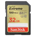 SanDisk SDHC Extreme V30 UHS-I U3, Class 10 Speicherkarte 32 GB 100MB/s