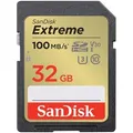Sdhc Extreme 32 Gb 100 Mbs Uhs I C10 V30 U3 5491 - Sandisk