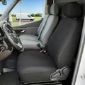 WALSER Passform Auto-Sitzbezug, Transporter-Schonbezug Stoff kompatibel mit VW T5, Einzelsitzbezug vorne