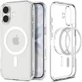 Handyhülle für iPhone 17 Spigen Case Cover Schutzhülle Etui Transparent-Weiß