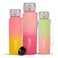 720°DGREE Trinkflasche “uberBottle“ softTouch +Sieb Multicolour - 1L - BPA-Frei - Wasserflasche für Uni, Sport, Fitness, Fahrrad, Outdoor - Sportflasche aus Tritan - Leicht, Bruchsicher, Nachhaltig