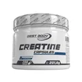 Best Body Nutrition Creatin Kapseln – 200 Stück – 3,5 g Creatin Monohydrat pro Tagesdosis – Für Erwachsene mit intensiver körperlicher Belastung – Alternative zum Pulver – Ohne Farbstoffe