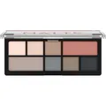 Catrice The Dusty Matte Eyeshadow Palette, Lidschatten, Grau, 8 Grau-Töne, matt, vegan, ohne Mikroplastikpartikel, ohne Parfüm, ölfrei, 1er Pack (9g)