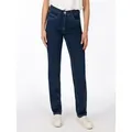 STARK DIE HOSE Stretch-Jeans Style GRETA, Damen Jeans, unsichtbaren Dehnbund, auch Kurzgröße OEKO-TEX® Standard 100 blau 50