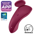Auflegevibrator Satisfyer 'Sexy Secret Connect App', Slipvibrator mit APP (8,5 c