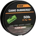 Fox Submerge Camo Lead free woven Leader - Vorfachschnur, Tragkraft:40lbs/18kg