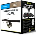 Abnehmbare Anhängerkupplung für PEUGEOT Rifter Bus 08.2018-jetzt Typ K9 G.D.W.