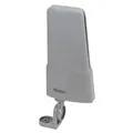 Vivanco Outdoor Antenne, aktiv, 42dB für TV und Radio analog/digital, DVB-T,DVB-T2, DAB-Radio