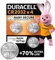 Duracell CR2032 Batterie 4er Pack Knopfzelle 3V Lithium für Airtag Schlüssel