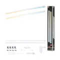 Paulmann 98619 LED Unterschrankleuchte Inline Starterset 2x6W 550x26mm 2x500lm 24V Weiß matt Tunable White