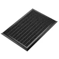 Fußmatte außen mit schwarzem Aluminium Rand 40 x 60 cm, Aluminium Fußmatten, ...