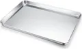 Onader Backblech Edelstahl Rechteckig 40,5x30,5x2,5cm Spülmaschinenfest