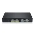 Zyxel 24 Port GbE PoE Switch 130 Watt 802.3at | Rackmount | Smart Hybrid Mode Switch | Standalone oder Nebula Cloud [GS1915-24EP]