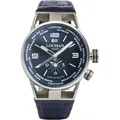 Locman - Armbanduhr - Herren - Quarz - Montecristo 44 mm - 0508A02S-00BLWHPB - Blau/Silber