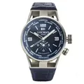 Locman Italy Montecristo World Dual Time Herrenuhr Titan 0508A02S-00BLWHPB