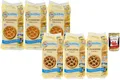 Italian Gourmet Bundle Crostatine Mix 6x400g + Italian Gourmet Polpa – Aprikose & Kakao Kekse – Italienisches Gebäck Frühstück Snack Set – Soft Cookies mit Füllung – Familienpackung Vorratspack