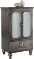 Kommode HOME AFFAIRE "Industrial", grau (metallgrau), B:50cm H:87cm T:38cm