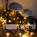 Lichterkette LED warmweiß Außen IP44 Deko 400 LEDs Garten Party Beleuchtung
