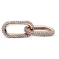 Pandora Kettenanhänger Pandora ME Pavé Doppelter Styling-Link 789660C01 Anhänger