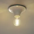 Deckenleuchte Artemide, Teti, dimmbar, Weiß, für Wohnzimmer, Kunststoff, Design